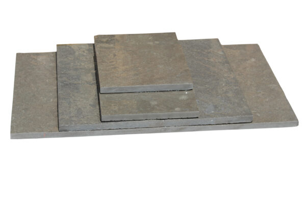 Dove Grey Indian Limestone Paving Slabs Patio Pack 22mm Calibrated Swan Edges, Coverage 16.06m2 Per Pallet  inc. VAT & DELIVERY - Image 3