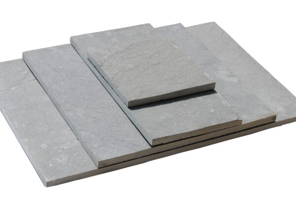 Dove Grey Indian Limestone Paving Slabs Patio Pack 22mm Calibrated Swan Edges, Coverage 16.06m2 Per Pallet  inc. VAT & DELIVERY - Image 5