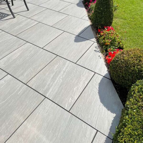 Kandla Grey Outdoor Porcelain Paving Tiles – 900x600mm – 20mm - Image 7